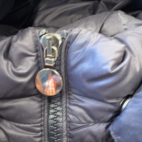 Moncler Kids Navy Puffer Jacket - Picture 3 of 4